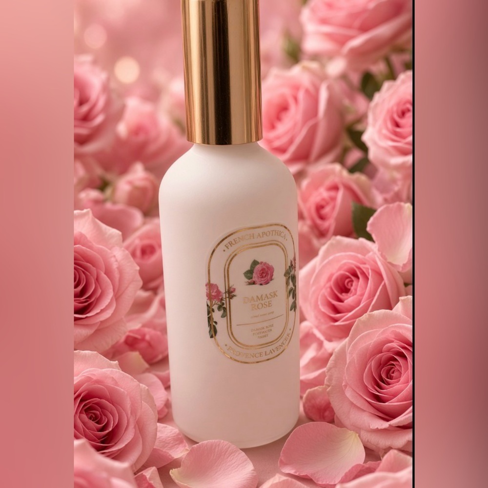 Damask Rose Facial Mist — Pink